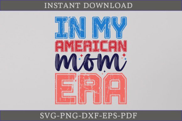 In My American Mom Era Retro Gift Shirt Graphics and Crafts Review