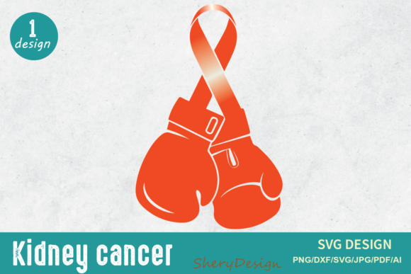 Kidney Cancer Awareness Graphics and Crafts Review