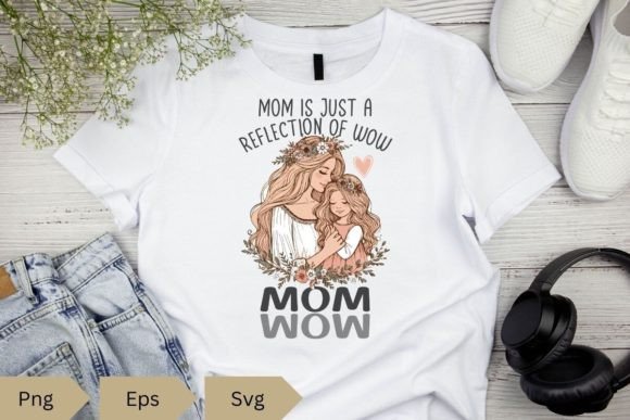 Mom is Just a Reflection of Wow Graphics and Crafts Review