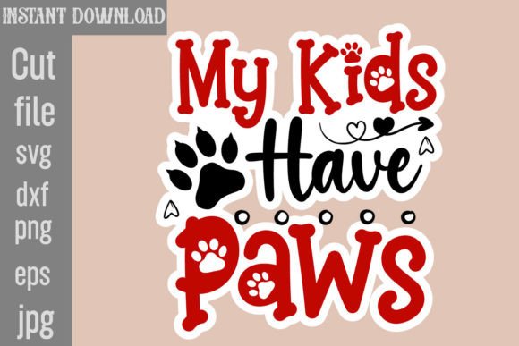 My Kids Have Paws SVG Cut File: A Brand Designer’s Review